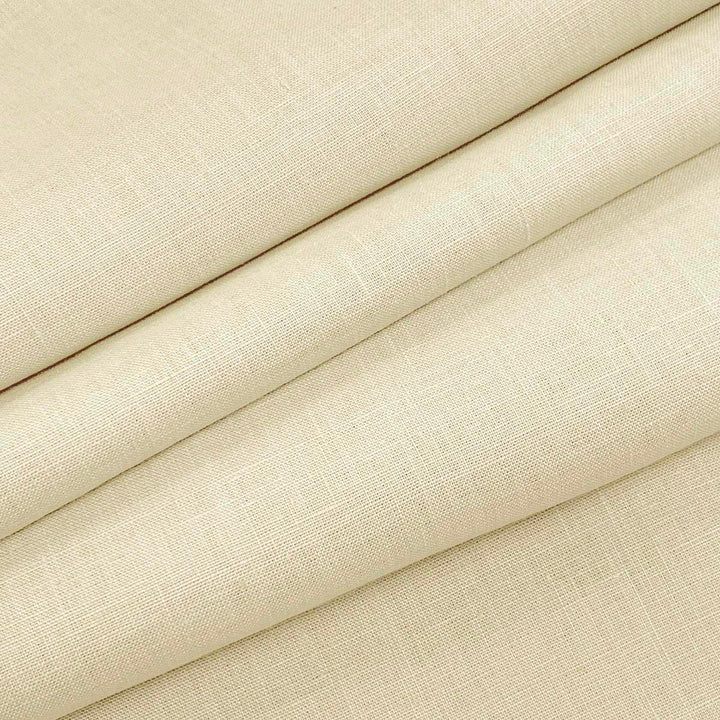 Emma Linen Ecru by Magnolia Designer Fabric - 100 % Linen India 20000 Horizontal: 0 and Vertical: 0 54" - Swanky Fabrics -