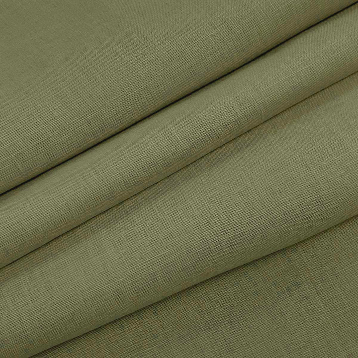 Emma Linen Moss by Magnolia Designer Fabric - 100 % Linen India 20000 Horizontal: 0 and Vertical: 0 54" - Swanky Fabrics -