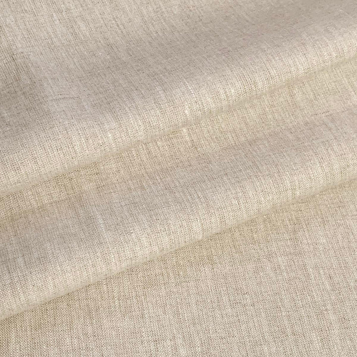 Emma Linen Oatmeal by Magnolia Designer Fabric - 100 % Linen India 20000 Horizontal: 0 and Vertical: 0 54" - Swanky Fabrics -
