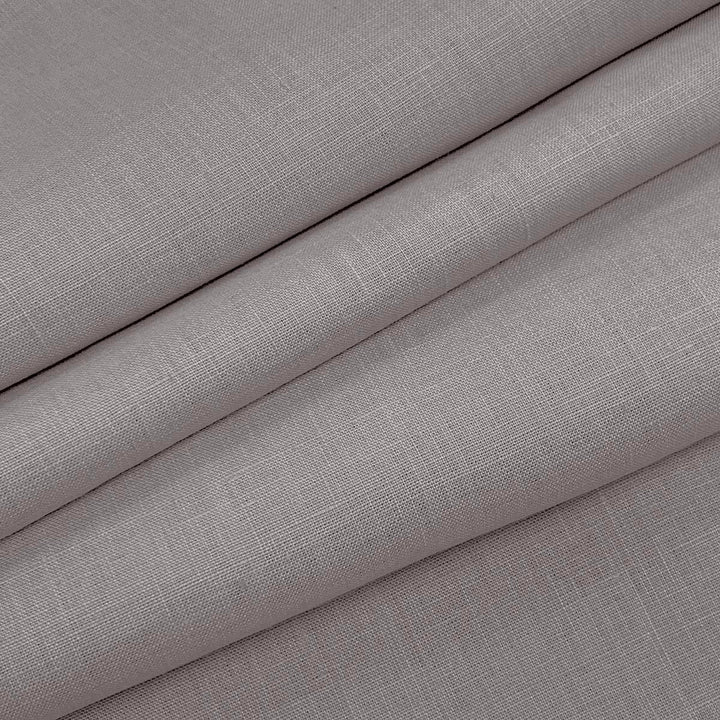 Emma Linen Pewter by Magnolia Designer Fabric - 100 % Linen India 20000 Horizontal: 0 and Vertical: 0 54" - Swanky Fabrics -