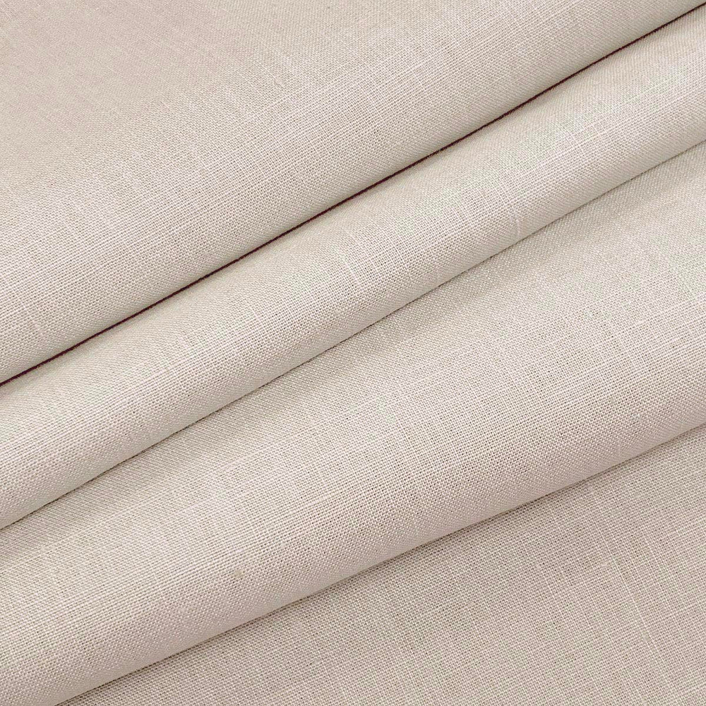 Emma Linen Silver by Magnolia Designer Fabric - 100 % Linen India 20000 Horizontal: 0 and Vertical: 0 54" - Swanky Fabrics -