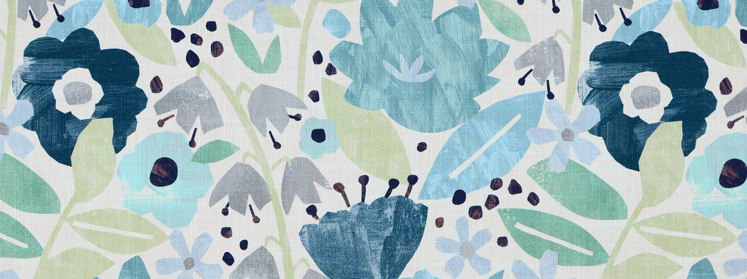 Emma 511 Dream Blue by Covington Designer Fabric