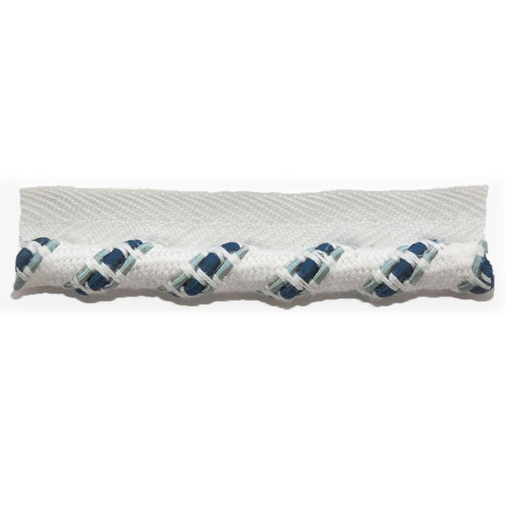Encina 1 Bluebell by Stout Designer Trim Just Cords 59% Cotton 29% Spun Viscose 12% Polyester CHINA Horizontal: 0 and Vertical: 0 0.38 in - Swanky Fabrics -