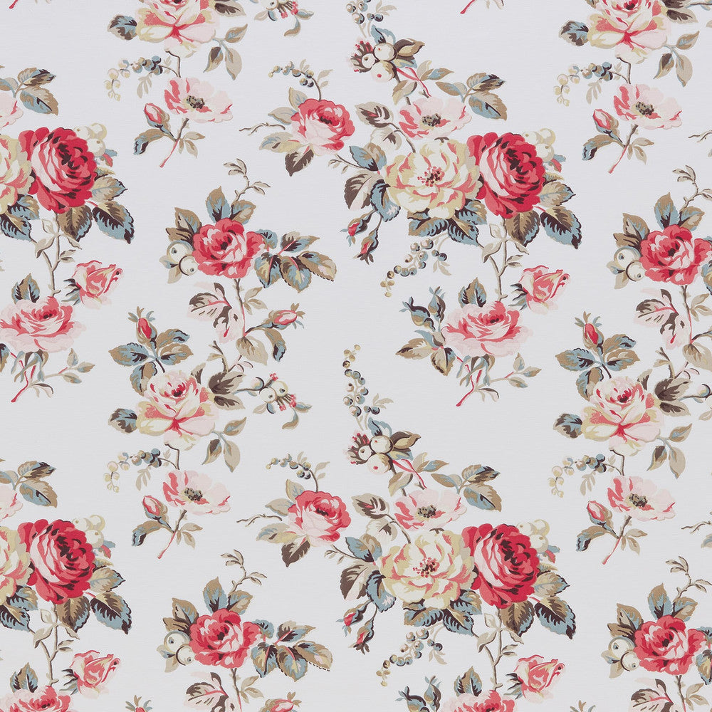 England 1 Rosewood by Stout Designer Fabric CATH KIDSTON 100%COT TURKEY </p><p>Repeat: 16.125 55 in - Swanky Fabrics -