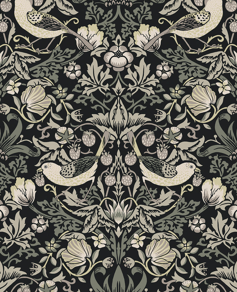 Fragaria Garden Blacksmith ET11200 by Etten Studios Designer Wallpaper