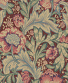 Acanthus Garden Deep Mauve & Aegean Blue ET12301 by Etten Studios Designer Wallpaper
