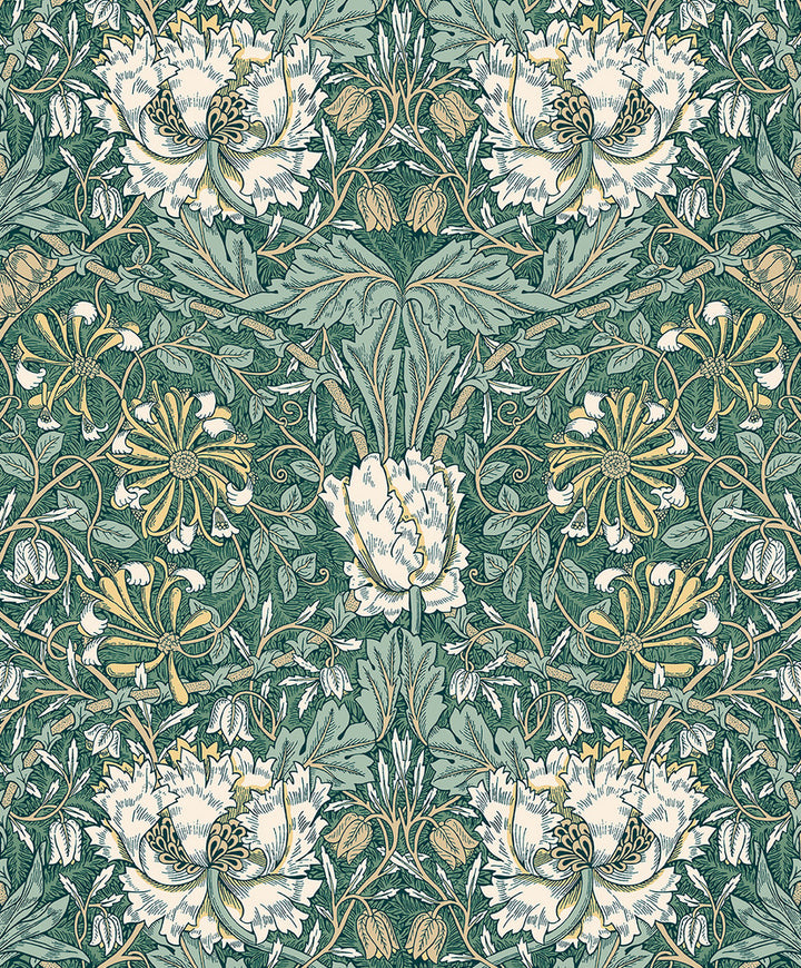 Ogee Flora Everglades & Buttercup ET12604 by Etten Studios Designer Wallpaper