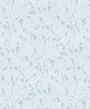 Leaf and Berry Powder Blue ET12802 by Etten Studios Designer Wallpaper