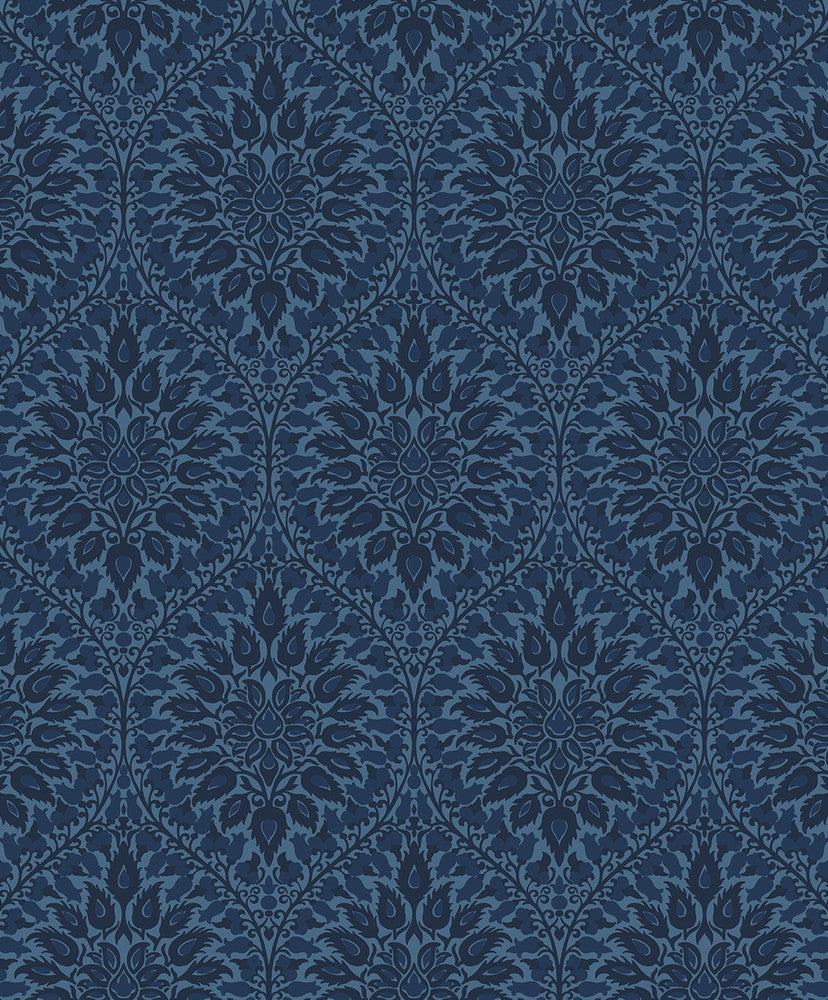 Luna Ogee Denim ET12912 by Etten Studios Designer Wallpaper