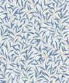 Willow Leaves Blue Lake ET13312 by Etten Studios Designer Wallpaper
