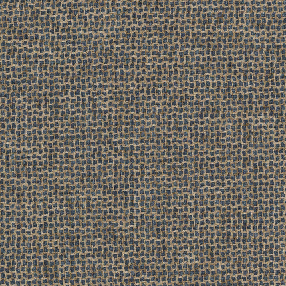 Eureka 1 Ink by Stout Designer Fabric RAINBOW LIBRARY CADET/INDIGO 100%POL INDIA Horizontal: 0.500 and Vertical: 0.500 54 in - Swanky Fabrics -