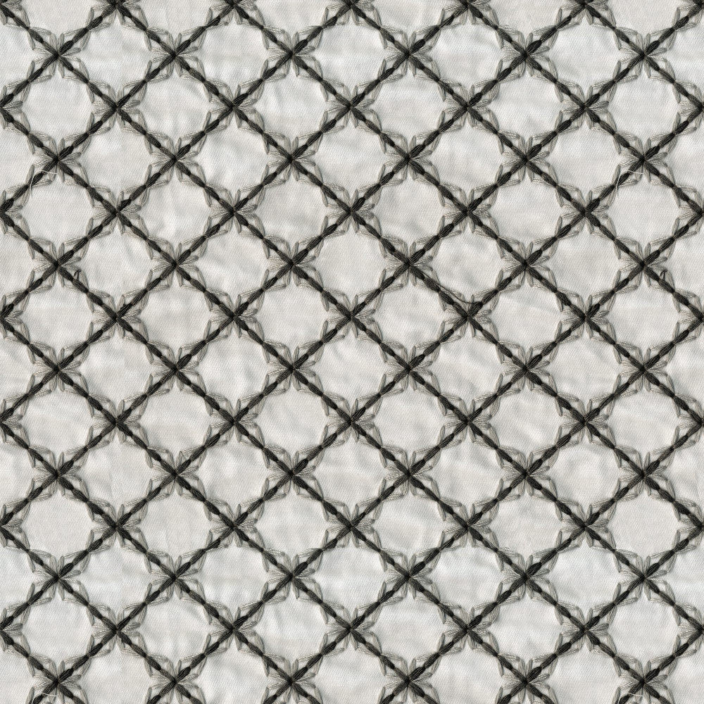 EVERLASTING 98J8591 by JF Designer Fabric Midnight Waters 57% Cotton, 43% Polyester India  Horizontal: 1.625 and Vertical: 1.5 54  - Swanky Fabrics -