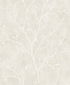 Avena Branches Mica EW10208 by Seabrook Designs Designer Wallpaper