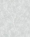 Avena Branches Winter Grey EW10218 by Seabrook Designs Designer Wallpaper