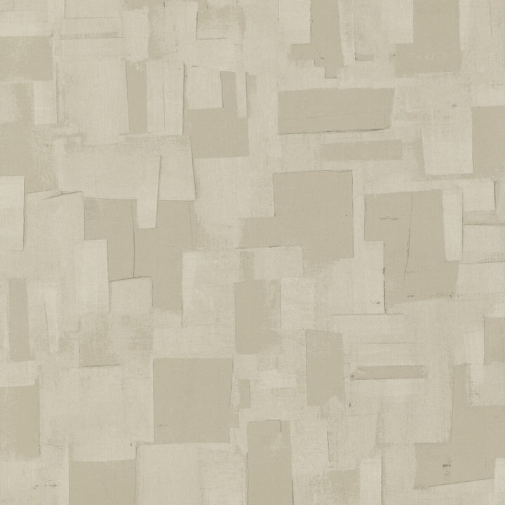 Cubist Parchment by Threads Designer Wallcovering VINYL WALLPAPER COLLECTION I PAPER - 100% United Kingdom Horizontal: 26.989 and Vertical: 30.0228 26.989 - Swanky Fabrics -