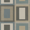 Moro Teal/Indigo by Threads Designer Wallcovering