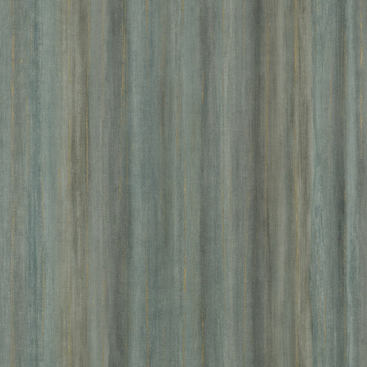 Painted Stripe Teal by Threads Wallcovering Threads Wallcovering Painted Stripe TealWallcovering VINYL WALLPAPER COLLECTION I PAPER - 100% United Kingdom </p><p>Repeat: H: , V: 26.989 - Fabric Carolina -
