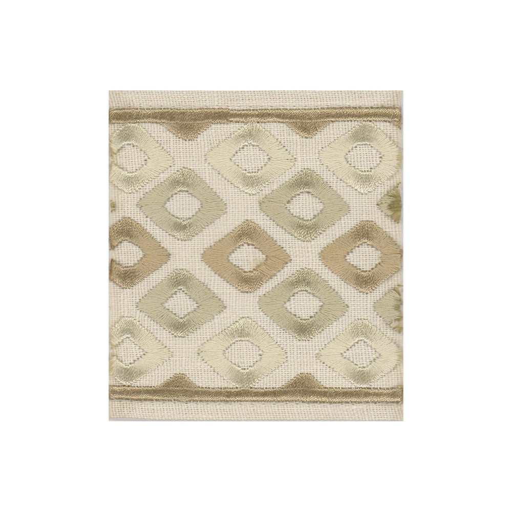 Exotic Tape 3 Toffee by Marcus William Trim Marcus William Trim Exotic Tape 3 ToffeeTrim PERSUASIONS TRIM 100%LIN %BEMB INDIA </p><p>Repeat: H: 1.250, V: 1.250 3.75 in - Fabric Carolina -