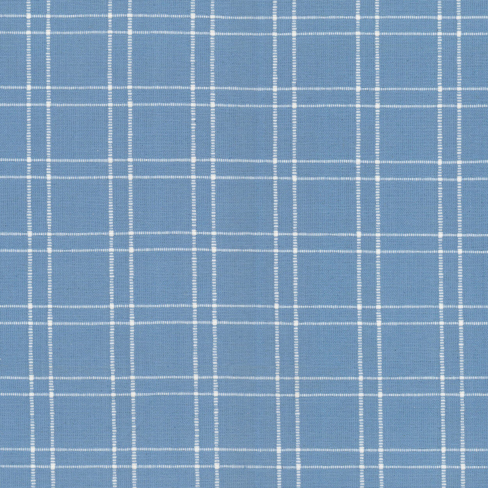 Extract 1 Powder by Stout Designer Fabric RAINBOW LIBRARY HAZE/SKY 100%COT INDIA Horizontal: 2.000 and Vertical: 1.750 54 in - Swanky Fabrics -