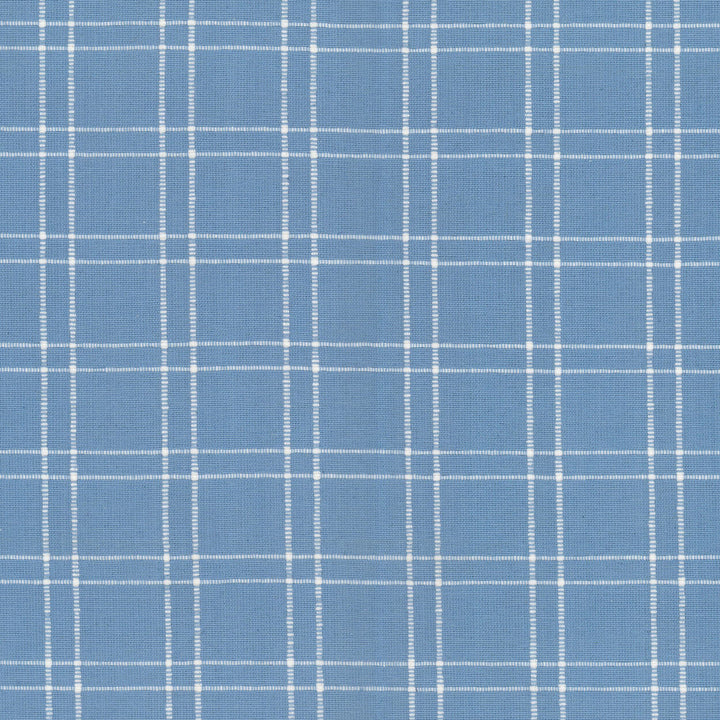Extract 1 Powder by Stout Designer Fabric RAINBOW LIBRARY HAZE/SKY 100%COT INDIA Horizontal: 2.000 and Vertical: 1.750 54 in - Swanky Fabrics -