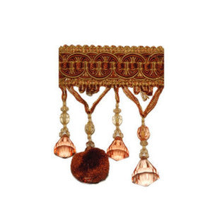 Eva 614 Col. 5912 Brick by Europatex Designer Fabric