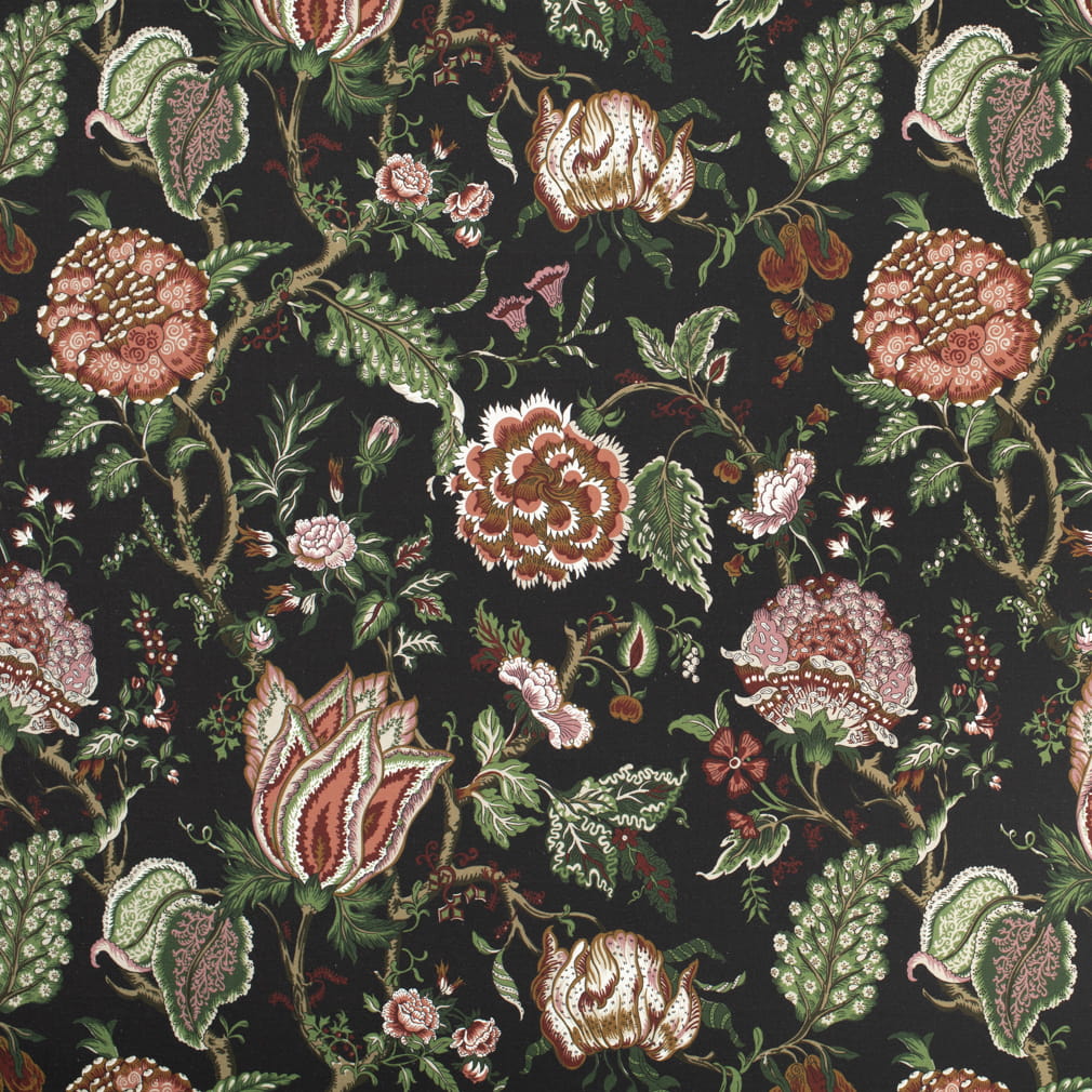 Everly Noir A1083-01 by 29 Park Designer Fabric