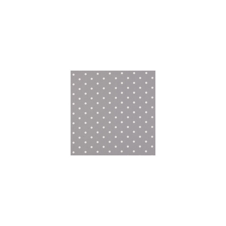 Dotty Smoke by Clarke And Clarke Designer Fabric CLARKE & CLARKE VINTAGE CLASSICS COTTON - 100% United Kingdom MEDIUM Horizontal: 2.76 and Vertical: 2.36 54 - Swanky Fabrics -