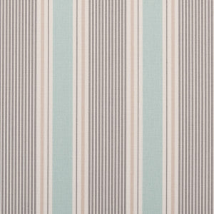 Sail Stripe Mineral by Clarke And Clarke Designer Fabric