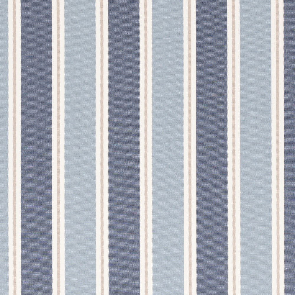 Stamford Denim by Clarke And Clarke Designer Fabric CLARKE & CLARKE NEW ENGLAND COTTON - 100% India HEAVY Horizontal: 4.57 and Vertical: 0 55 - Swanky Fabrics -