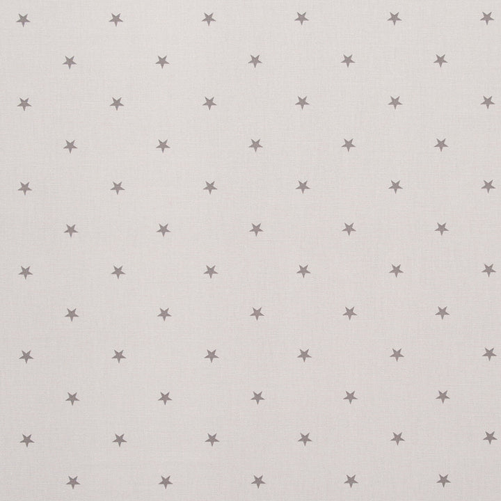 Etoile Smoke by Clarke And Clarke Designer Fabric CLARKE & CLARKE SKETCH BOOK COTTON - 100% Turkey MEDIUM Horizontal: 3.35 and Vertical: 3.15 54 - Swanky Fabrics -