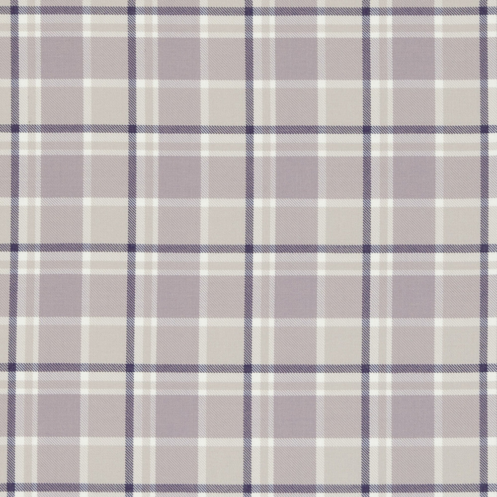Bowland Heather by Clarke And Clarke Designer Fabric CLARKE & CLARKE RIBBLE VALLEY POLYESTER - 60%;WOOL - 40% India HEAVY Horizontal: 3.74 and Vertical: 3.94 54 - Swanky Fabrics -