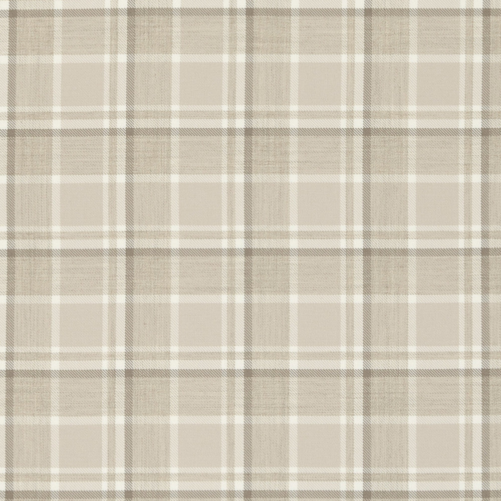Bowland Natural by Clarke And Clarke Designer Fabric CLARKE & CLARKE RIBBLE VALLEY POLYESTER - 60%;WOOL - 40% India HEAVY Horizontal: 3.74 and Vertical: 3.94 54 - Swanky Fabrics -