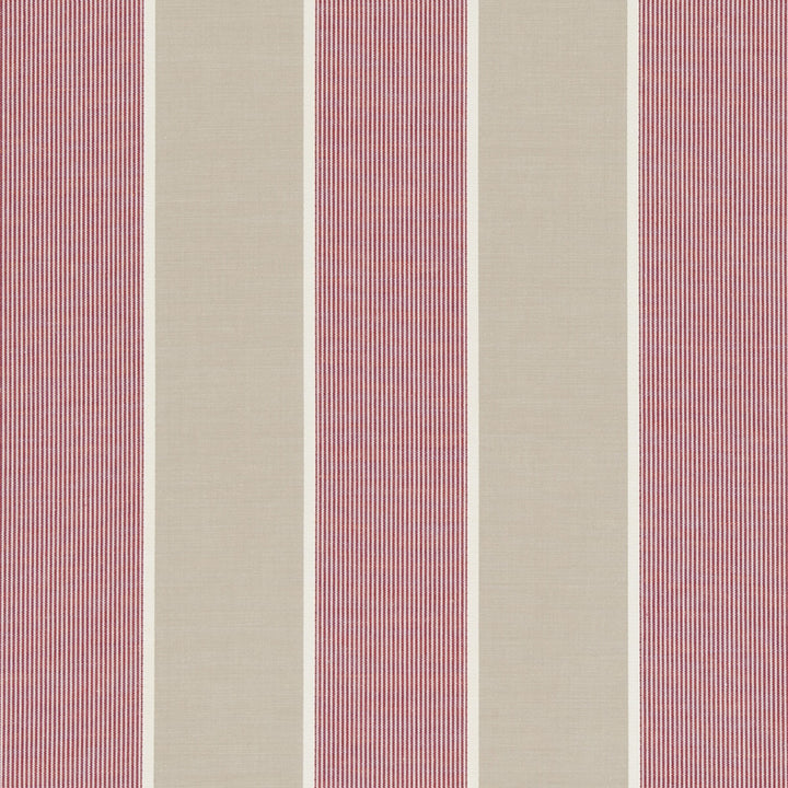 Chatburn Raspberry by Clarke And Clarke Designer Fabric CLARKE & CLARKE RIBBLE VALLEY COTTON - 100% India MEDIUM Horizontal: 6.89 and Vertical: 0 55 - Swanky Fabrics -