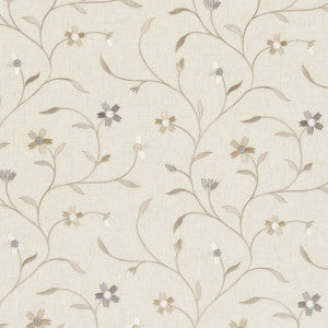 Mellor Natural by Clarke And Clarke Designer Fabric