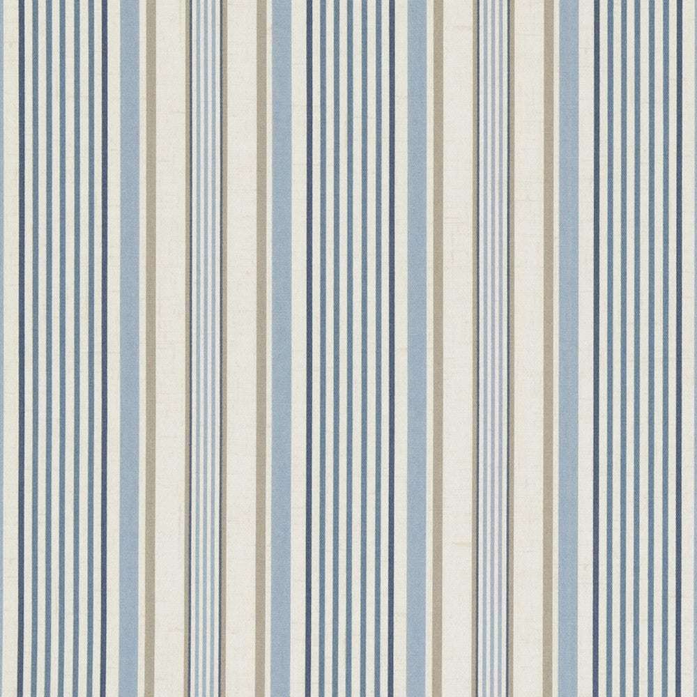 Belle Chambray by Clarke And Clarke Designer Fabric CLARKE & CLARKE GENEVIEVE COTTON - 100% United Kingdom MEDIUM Horizontal: - and Vertical: - 55.125 - Swanky Fabrics -
