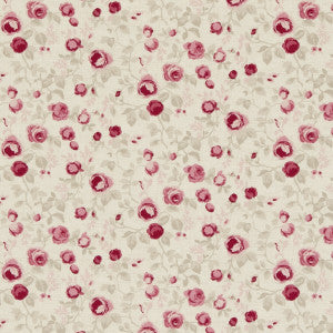 Maude Raspberry by Clarke And Clarke Designer Fabric