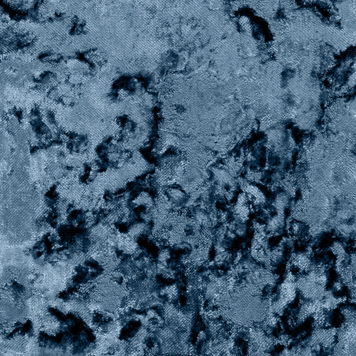 Crush Azure by Clarke And Clarke Designer Fabric CLARKE & CLARKE CRUSH POLYESTER - 100% China HEAVY Horizontal: 0 and Vertical: 0 55 - Swanky Fabrics -