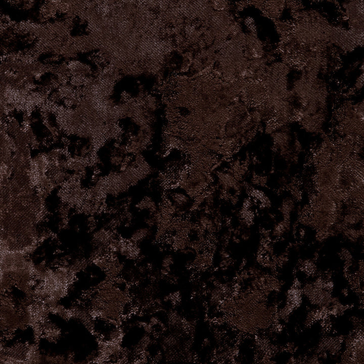 Crush Chocolate by Clarke And Clarke Designer Fabric CLARKE & CLARKE CRUSH POLYESTER - 100% China HEAVY Horizontal: 0 and Vertical: 0 55 - Swanky Fabrics -