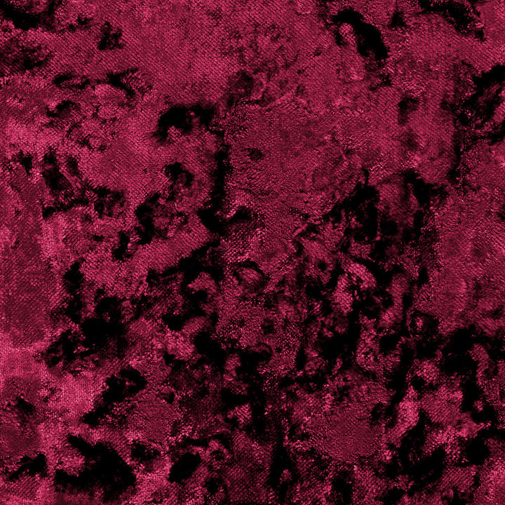 Crush Crimson by Clarke And Clarke Designer Fabric CLARKE & CLARKE CRUSH POLYESTER - 100% China HEAVY Horizontal: 0 and Vertical: 0 55 - Swanky Fabrics -