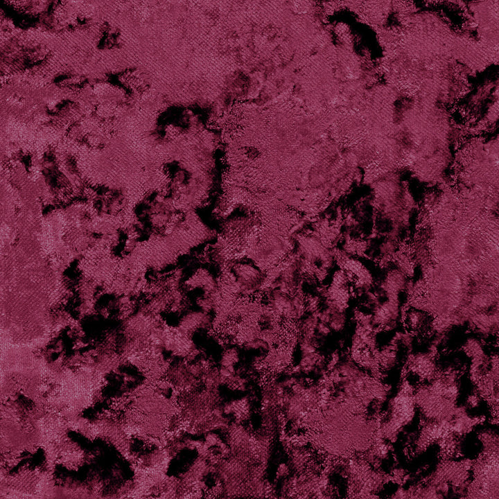 Crush Garnet by Clarke And Clarke Designer Fabric CLARKE & CLARKE CRUSH POLYESTER - 100% China HEAVY Horizontal: 0 and Vertical: 0 55 - Swanky Fabrics -