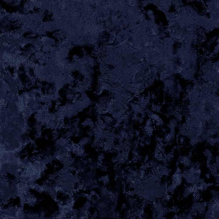 Crush Midnight by Clarke And Clarke Designer Fabric CLARKE & CLARKE CRUSH POLYESTER - 100% China HEAVY Horizontal: 0 and Vertical: 0 55 - Swanky Fabrics -