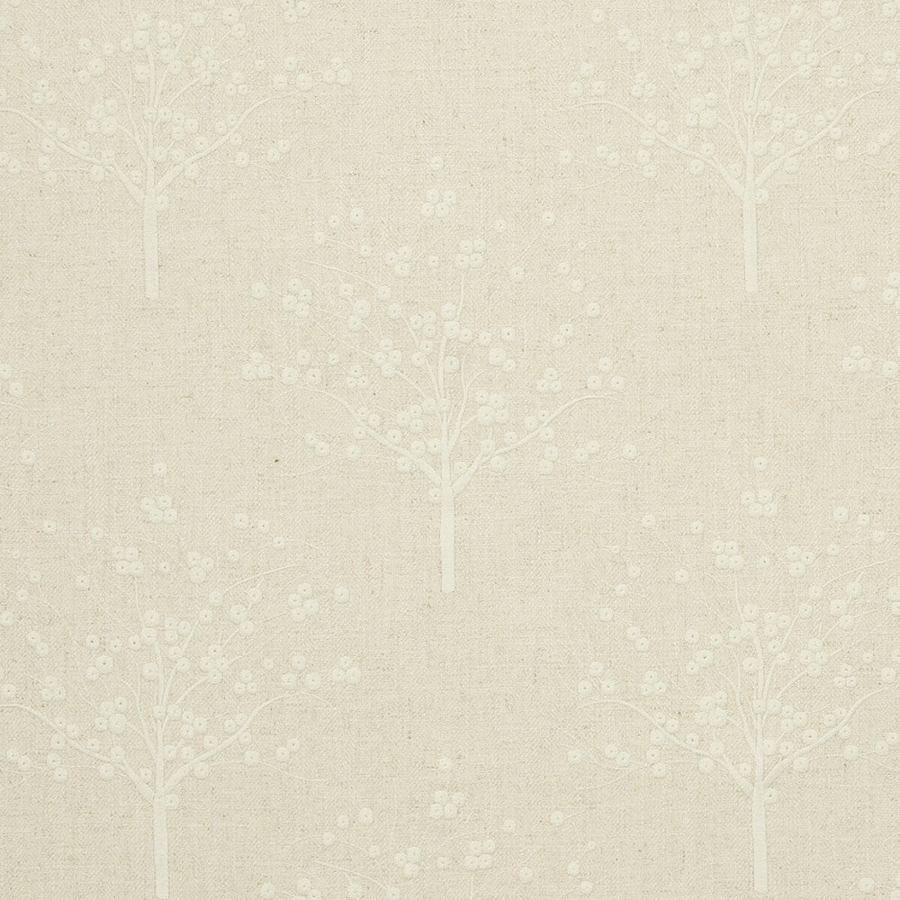 Bowood Natural by Clarke And Clarke Designer Fabric CLARKE & CLARKE MANOR HOUSE COTTON - 40%;LINEN - 20%;POLYESTER - 20%;VISCOSE - 20% India - Horizontal: 12.4 and Vertical: 12.4 54 - Swanky Fabrics -