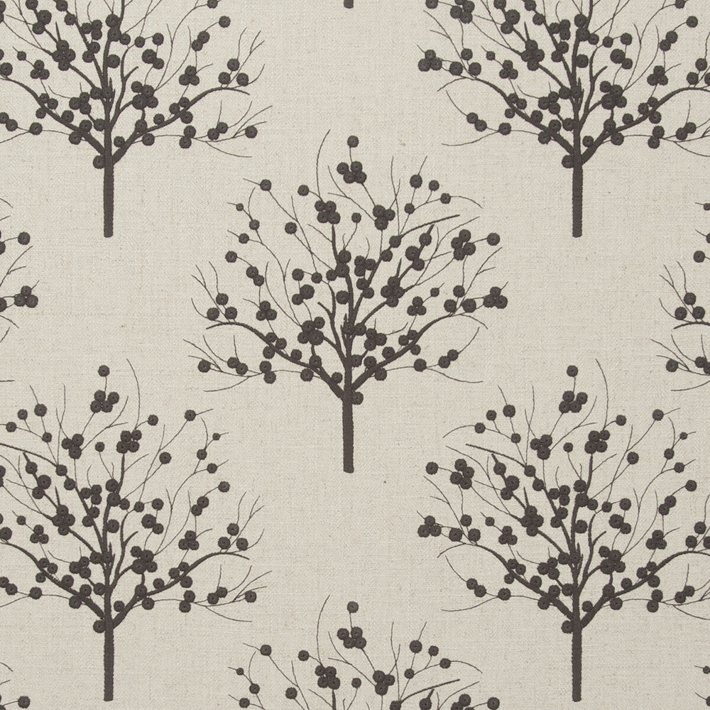 Bowood Nickel by Clarke And Clarke Designer Fabric CLARKE & CLARKE MANOR HOUSE COTTON - 40%;LINEN - 20%;POLYESTER - 20%;VISCOSE - 20% India - Horizontal: 12.4 and Vertical: 12.4 54 - Swanky Fabrics -