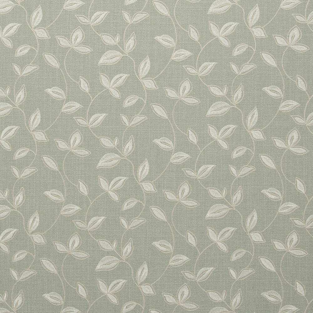 Chartwell Duckegg by Clarke And Clarke Designer Fabric CLARKE & CLARKE MANOR HOUSE COTTON - 31%;VISCOSE - 31%;LINEN - 19%;POLYESTER - 19% India - Horizontal: 13.19 and Vertical: 6.1 54 - Swanky Fabrics -