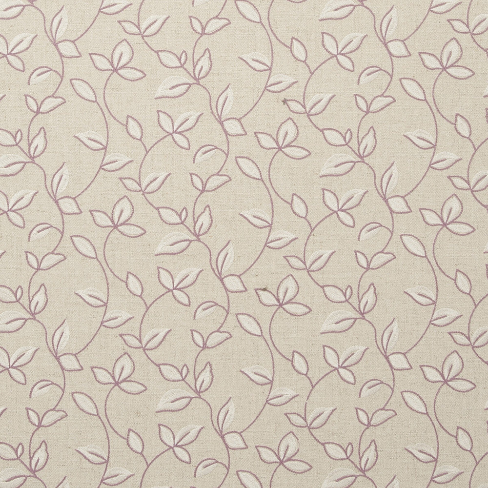Chartwell Orchid by Clarke And Clarke Designer Fabric CLARKE & CLARKE MANOR HOUSE COTTON - 31%;VISCOSE - 31%;LINEN - 19%;POLYESTER - 19% India - Horizontal: 13.19 and Vertical: 6.1 54 - Swanky Fabrics -