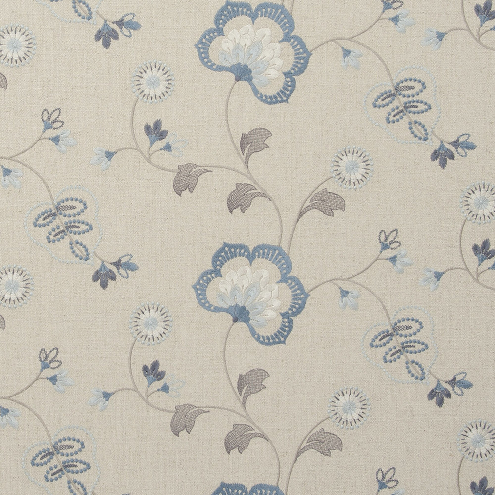 Chatsworth Chambray by Clarke And Clarke Fabric Clarke And Clarke Fabric Chatsworth ChambrayFabric CLARKE & CLARKE MANOR HOUSE VISCOSE - 34%;COTTON - 22%;LINEN - 22%;POLYESTER - 22% India </p><p>Repeat: H: 25.59, V: 9.06 54 - Fabric Carolina -