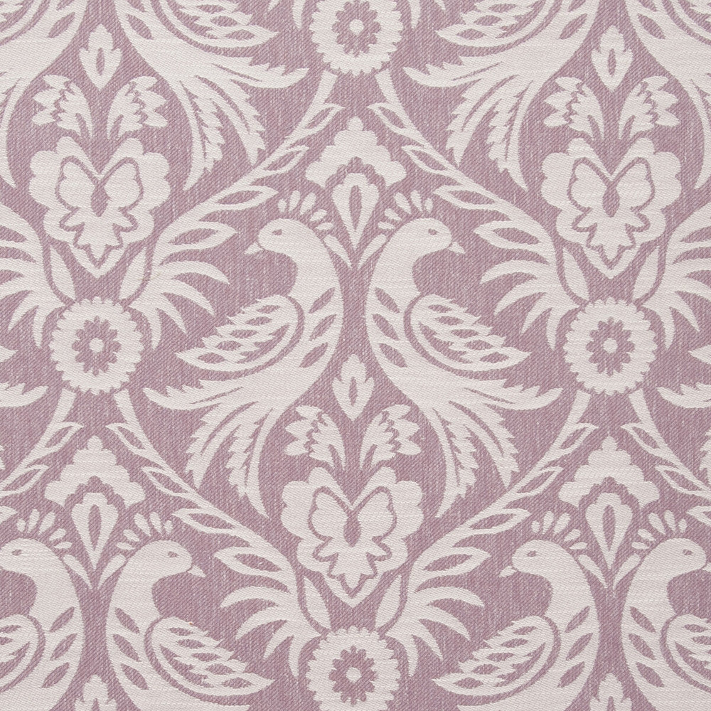 Harewood Orchid by Clarke And Clarke Designer Fabric CLARKE & CLARKE MANOR HOUSE POLYESTER - 50%;COTTON - 43%;LINEN - 7% India MEDIUM Horizontal: 13.54 and Vertical: 17.4 54 - Swanky Fabrics -