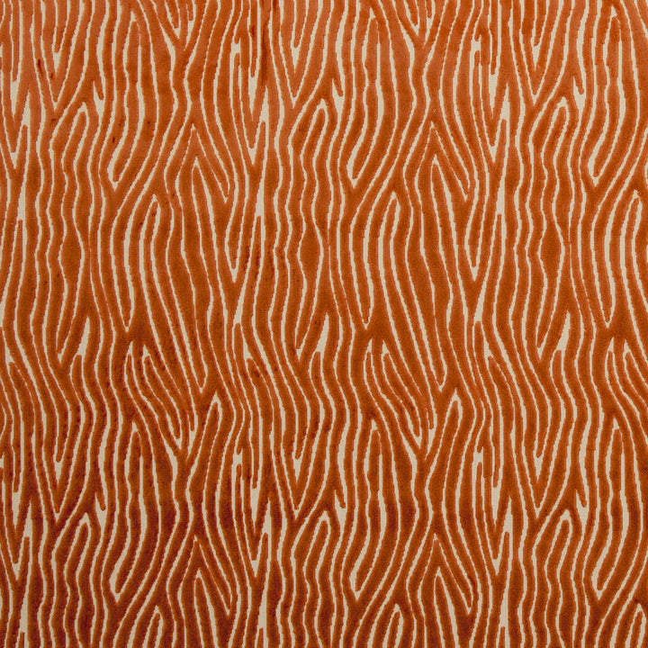 Onda Spice by Clarke And Clarke Designer Fabric CLARKE & CLARKE DIMENSIONS VISCOSE - 52%;POLYESTER - 48% Turkey HEAVY Horizontal: 6.89 and Vertical: 12.2 54 - Swanky Fabrics -