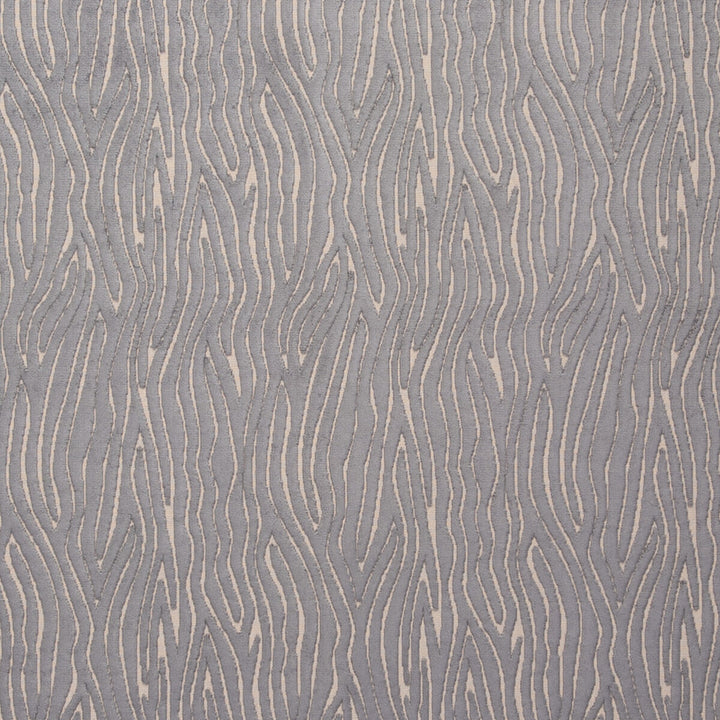 Onda Steel by Clarke And Clarke Designer Fabric CLARKE & CLARKE DIMENSIONS VISCOSE - 52%;POLYESTER - 48% Turkey HEAVY Horizontal: 6.89 and Vertical: 12.2 54 - Swanky Fabrics -
