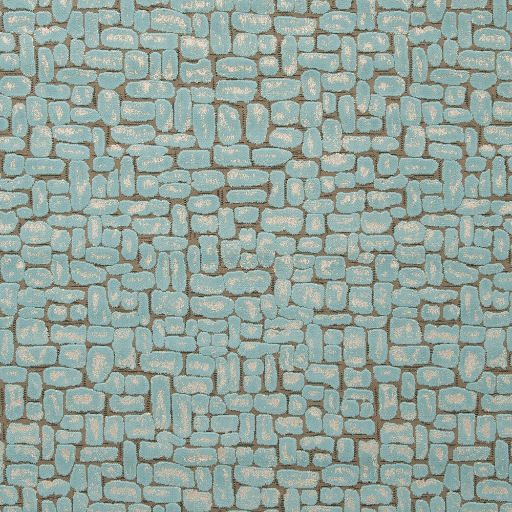 Moda Aqua by Clarke And Clarke Fabric Clarke And Clarke Fabric Moda AquaFabric CLARKE & CLARKE DIMENSIONS POLYESTER - 51%;COTTON - 49% Turkey </p><p>Repeat: H: 13.78, V: 16.14 54 - Fabric Carolina -